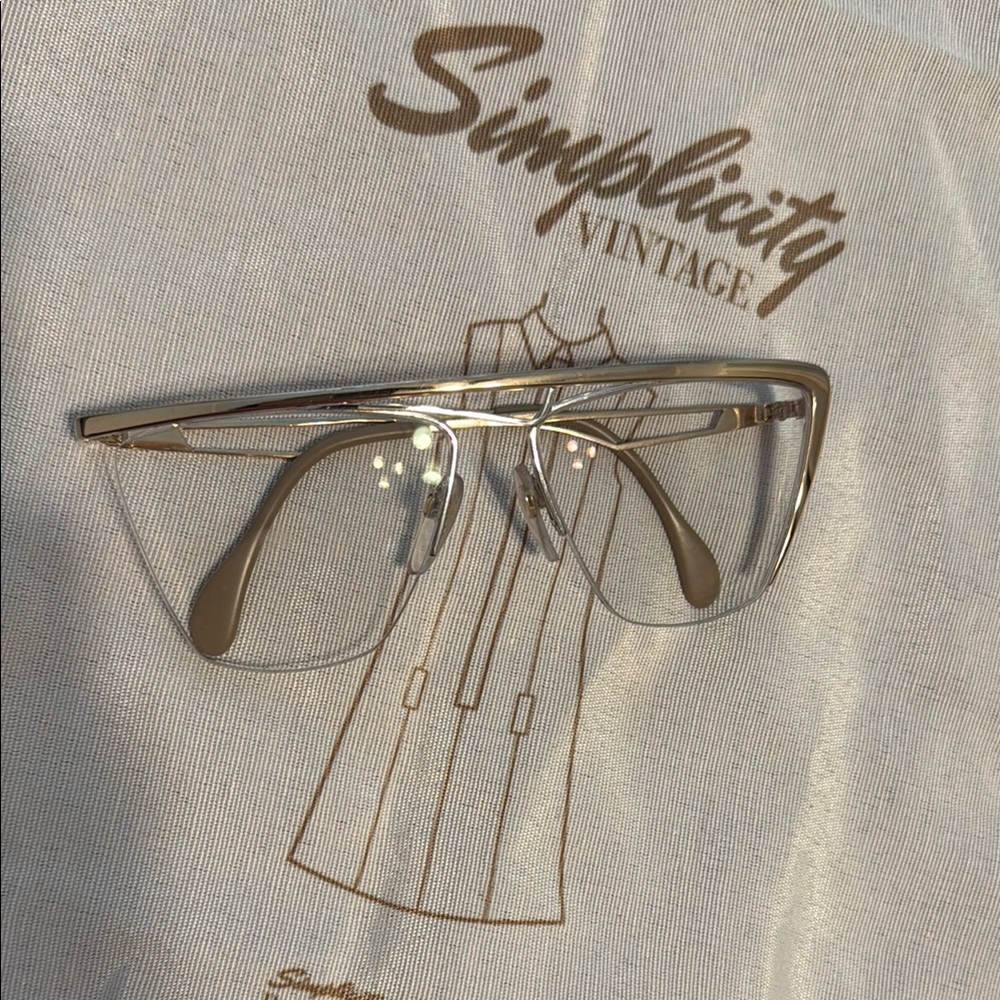 Avant Garde Silver and Gold-Toned Eyewear